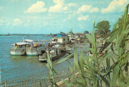 Navigation Sailing Vessels & Boats Themed Postcard Romania Danube Delta Cruising Vessel - Velieri