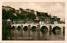 73788374 Namur Sur Meuse Citadelle Et Ponts De Jambes Namur Sur Meuse - Namur