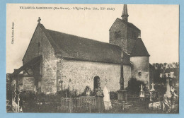 0671  CPA  VILLARS SAINT-MARCELLIN  (Haute Marne)  L'Eglise  (Mon. Hist.  XIIè Siècle)   Cliché Lucien Merger  ++++ - Andere & Zonder Classificatie
