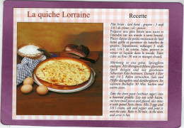 RECETTE La Quiche Lorraine - Recepten (kook)