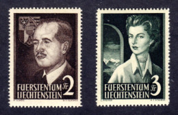 LIECHTENSTEIN 1955 - Yvert N° 294/295 - NEUFS ** LUXE / MNH - 2 Valeurs, TB - Nuovi