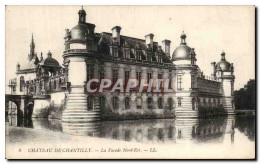 CPA Chateau De Chantilly La Facade Nord Est - Chantilly