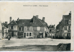 -58 - NIEVRE -   POUILLY-sur-LOIRE - Place. Nationale - Pouilly Sur Loire