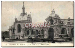 CPA Chateau De Chantilly L Entree La Chapelle  - Chantilly