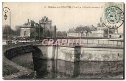 CPA Chateau De Chantilly La Grille D Honneur - Chantilly