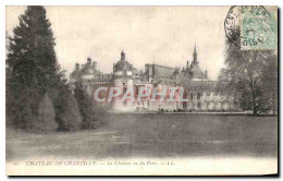 CPA Chateau De Chantilly Le Chateau Vu Du Parc - Chantilly