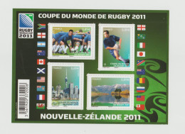 France - 2011 - Bloc Feuillet BF Yvert Et Tellier N° F4576 Coupe Du Monde De Rugby - Ungebraucht