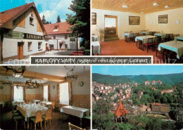 73788200 Karlovy Vary Karlsbad Vyletni Restaurace Linhart Stadtpanorama  - Czech Republic