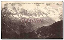 CPA Chamonix Mont Blanc La Chaine Flegere - Chamonix-Mont-Blanc