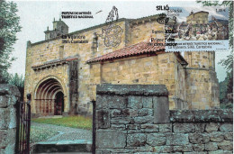 SPAIN. MAXICARD FIRST DAY. SAN FACUNDO AND SAN PRIMITIVO CHURCH. SILIO (CANTABRIA). 2024 - Maximumkarten