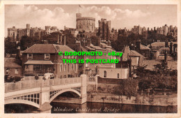 R530686 Windsor Castle And Bridge. F. H. Bellringer - Monde