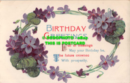 R531075 Birthday Greetings. Full Of Blessings May Your Birthday Be. Philco Publi - Monde