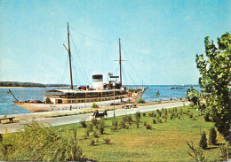 Navigation Sailing Vessels & Boats Themed Postcard Romania Galati Hotel Liberty Yacht - Voiliers