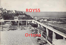 Abruzzo-chieti-ortona Panorama Porto E Ferrovia Dalla Sala Eden Differente Veduta Anni 50 - Autres & Non Classés