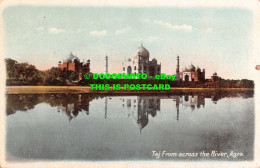 R531519 Agra. Taj From Across The River. Tuck. Wide Wide World Series. Vignette - Monde