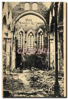 CPA Militaria Vise Interrieure De L Eglise - Weltkrieg 1914-18