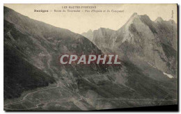 CPA Bareoes Route Du Tourmalet Pics D Espade Et Du Campanat - Otros & Sin Clasificación