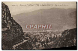 CPA Route De Pierrefitte A Cauterets Entree De La Gorge - Autres & Non Classés