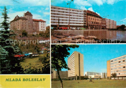 73787937 Mlada Boleslav Jungbunzlau CZ Schloss Friedensplatz Wohnsiedlung  - Tchéquie