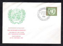 FDC: Tag Der UNO 1955 - Other & Unclassified