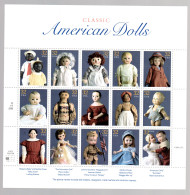 USA ** Im Bogen 2857-71 Amerikanische Puppen - Altri & Non Classificati