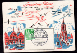 Ereigniskarte, Frankfurter Messe 1948 - Andere & Zonder Classificatie