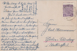Postmeisterzähnung Wittenberg Auf Bedarfskarte, Geprüft Jasch - Autres & Non Classés