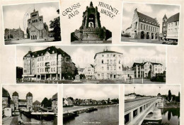 73787819 Minden Westfalen Dom Kaiser Wilhelm Denkmal Rathaus Stadteingang Schach - Minden