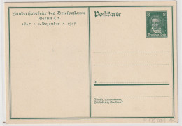 Dt. Reich: Ganzsache P 179 (100 Jahre Briefpostamt), Ungebraucht - Andere & Zonder Classificatie