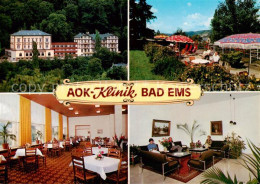 73787771 Bad Ems AOK Klinik Terrasse Speisesaal Aufenthaltsraum Bad Ems - Bad Ems