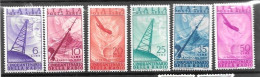 Italy Mnh ** Airmail Set 1947 10 Euros - 1946-60: Mint/hinged