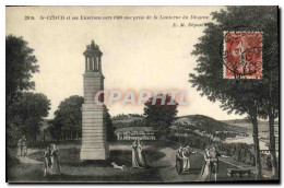 CPA St Cloud Et Ses Environs Vers 1800 Vue Prise De La Lanterne Du Diogene - Saint Cloud