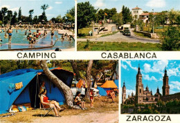 73787705 Zaragoza Saragossa Espana Camping Casblanca Catedral  - Sonstige & Ohne Zuordnung