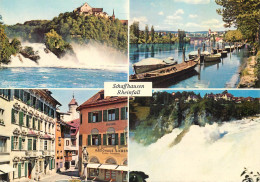 Navigation Sailing Vessels & Boats Themed Postcard Schaffhausen Rheinfall - Velieri