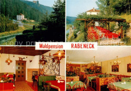 73787683 Waischenfeld Cafe Restaurant Waldpension Rabeneck Gaststube Terrasse La - Autres & Non Classés