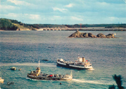 Navigation Sailing Vessels & Boats Themed Postcard Barrage De La Rance - Velieri