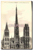 CPA Rouen La Cathedrale La Fleche - Rouen
