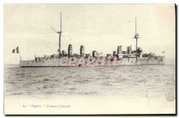 CPA Bateau Guerre Le Dupleix Croiseur Cairasse - Steamers