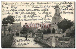 CPA Bayeux Eglise Saint Viger Le Grand Porche Du Prieure Et Batiment Des Hotes - Bayeux