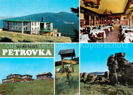 73787595 Riesengebirge_Krkonose_Karkonosze Zotavovna ROH Petrova Bouda V Pozadi  - Tchéquie