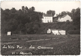 CPSM DE MÉRÉVILLE  (ESSONNE)  LA VILLA PAUL  -  LES CRESSONNIÈRES - Mereville