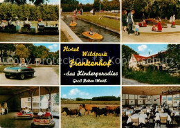 73787483 Gross Reken Hotel Wildpark Frankenhof Kinderparadies Parkbaehnle Pferde - Autres & Non Classés