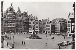 AK 215564 BELGIUM - Antwerpen - Grote Markt En Fontein Brabo - Antwerpen