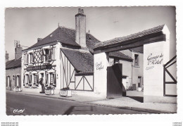 18 AUBIGNY SUR NERE N°20 Hôtel Du CHEVAL ROUGE Hôtel Restaurant Faubourg D'Argent Beau Cheval à L'entrée VOIR DOS - Aubigny Sur Nere