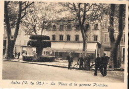 Salon - La Place Et La Grande Fontaine - Salon De Provence