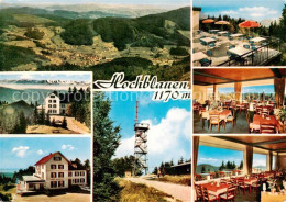 73787283 Badenweiler Hotel Hochblauen Berghotel Schwarzwald Sender Panorama Bade - Badenweiler