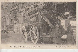 PARIS   VECU LES VOYAGEURS POUR L IMPERIALE ECRITE 1905 TRES BON ETAT - Other & Unclassified