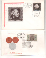 Österreich 1966 MiNr.: 1205; 1207 Ersttag Hoffmann, Nationalbank Austria FDC - FDC