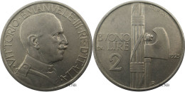 Italie - Royaume - Victor-Emmanuel III - 2 Lire 1925 R Tranche Lisse - SUP/AU55 - Mon5045 - 1900-1946 : Victor Emmanuel III & Umberto II