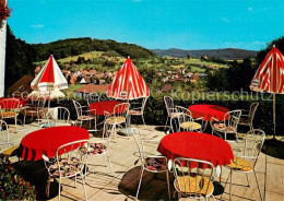 73787030 Huettenbach Pension Restaurant Cafe St. Hubertus Terrasse Huettenbach - Other & Unclassified